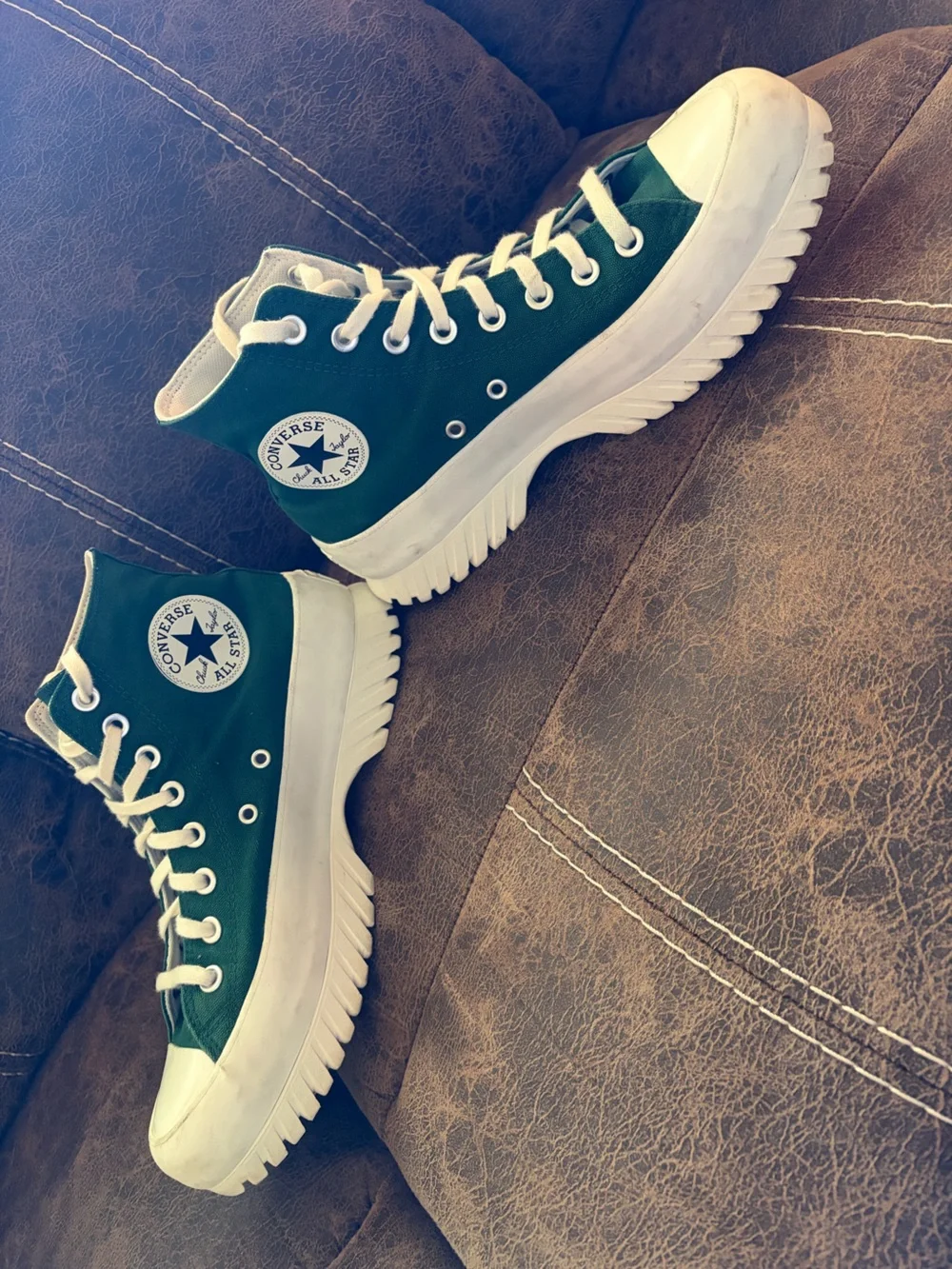 Green High Top Converse Chuck Taylor All Star